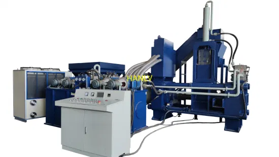 630ton Automatic Horizontal Briqutte Press Machine for Scrap Aluminum Copper Steel Iron Chips